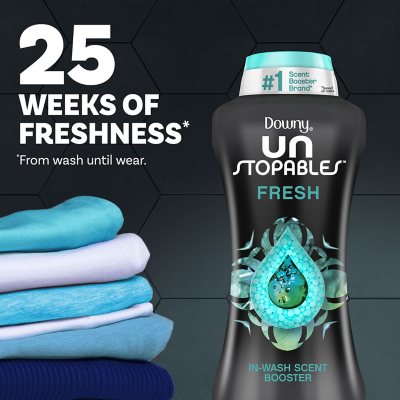 Downy Unstopables In-Wash Scent Booster Beads, Fresh 34 oz.