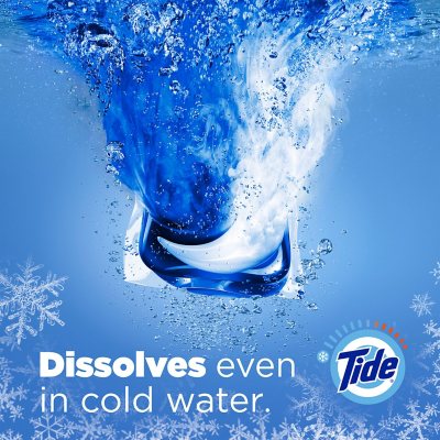 Tide PODS Liquid Detergent Pacs, 4-in-1 Ultra Oxi, 104 lavadas