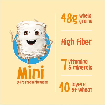 Kellogg's Frosted Mini-Wheats Breakfast Cereal, 55 oz.