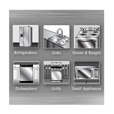 Weiman Stainless Steel Kitchen and Home Appliance Cleaner & Polish 482g