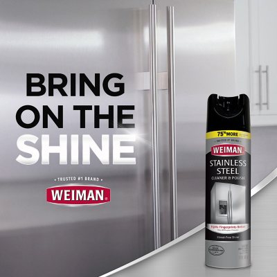 Weiman Stainless Steel Kitchen and Home Appliance Cleaner & Polish 482g
