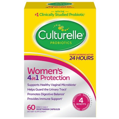 Culturelle Women's 4-in-1 Protection 60 capsulas vegetarianas