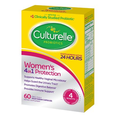 Culturelle Women's 4-in-1 Protection 60 capsulas vegetarianas