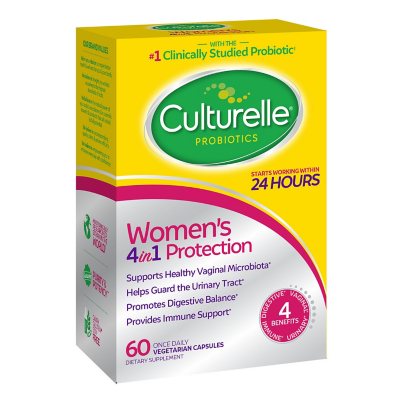 Culturelle Women's 4-in-1 Protection 60 capsulas vegetarianas