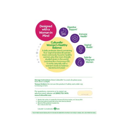 Culturelle Women's 4-in-1 Protection 60 capsulas vegetarianas