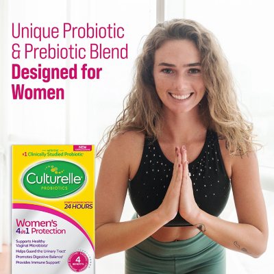 Culturelle Women's 4-in-1 Protection 60 capsulas vegetarianas