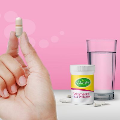 Culturelle Women's 4-in-1 Protection 60 capsulas vegetarianas