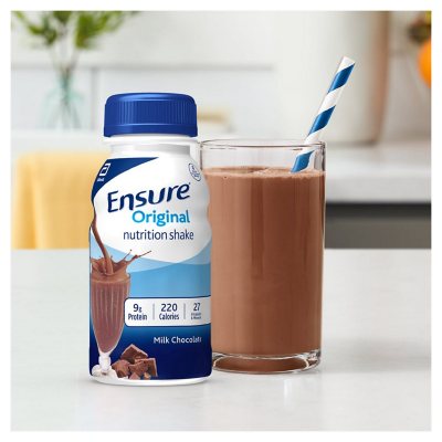 Ensure Original Nutrition Shake, Milk Chocolate, 8 fl oz 24 pk