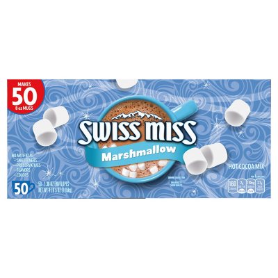 Swiss Miss Marshmallow Hot Cocoa Mix, 1.38 oz., 50 ct.
