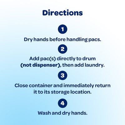 all free clear MIGHTY PACS Laundry Detergent Pacs, 120 lavadas