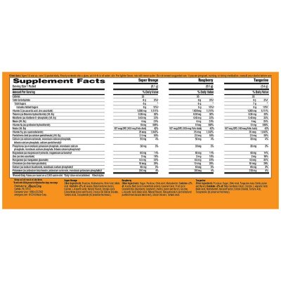 Emergen-C Vitamin C 1000mg Powder Naranja,Bayas,Mandarinas 90 packs