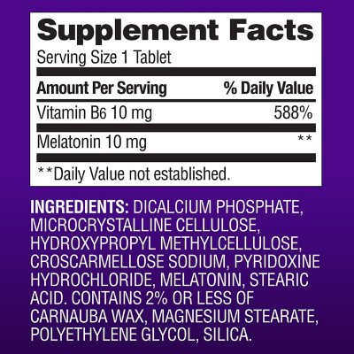 Member's Mark Melatonin 10 mg, 300 Tablets