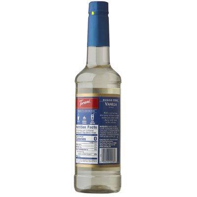 Torani Sugar-Free Vanilla Syrup, 750 ml