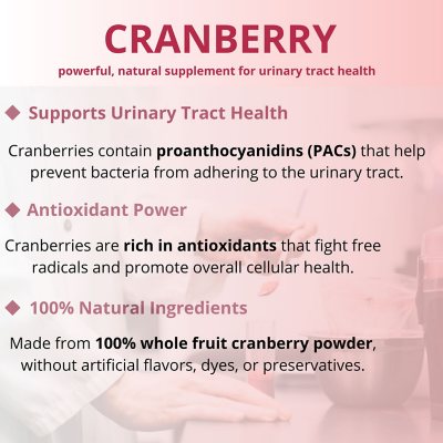 Member's Mark Cranberry 500 mg, 150 capsulas