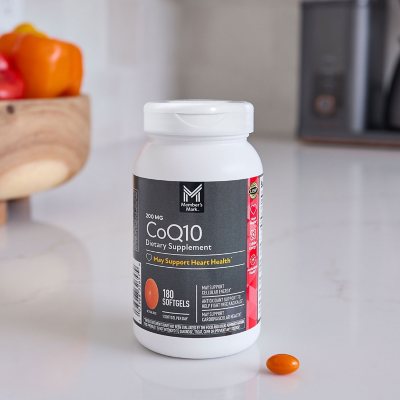 Member's Mark CoQ10 Softgels 200 mg 180 ct