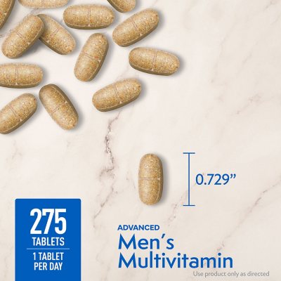 Member's Mark Advanced Men's Multivitamin 275 Tablets