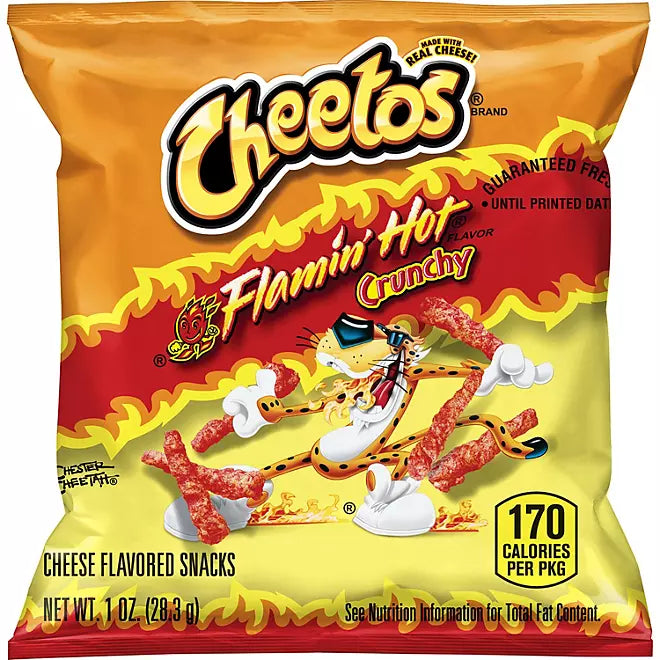 Cheetos Flamin' Hot Crunchy 50pzs/28.3g