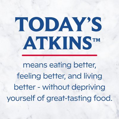 Atkins 15g Iced Coffee Protein Shake, Café Au Lait 11 fl oz 15 pk