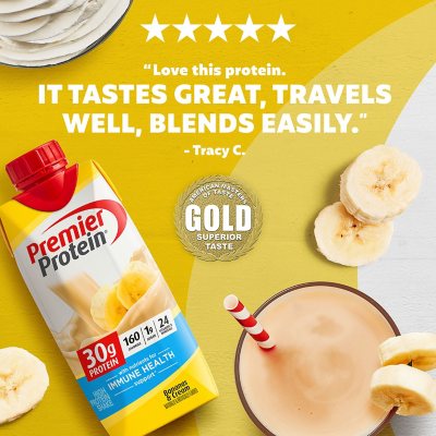 Premier Protein Bananas & Cream 30g 11 fl oz 15 pk