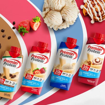 Premier Protein Strawberries & Cream 30g 11 fl oz 15 pk