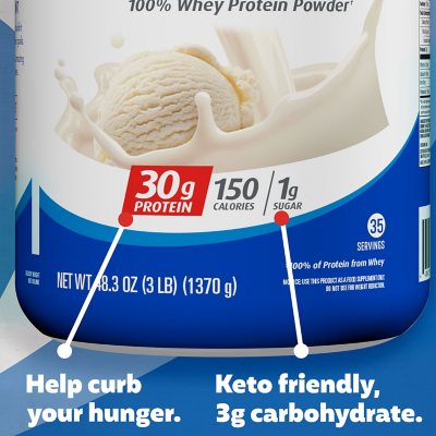 Premier Protein 30g High Protein Powder, Vanilla Milkshake 1370 g