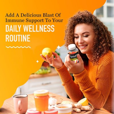 Airborne Vitamin C Immune Support 750 mg, 90 gomitas
