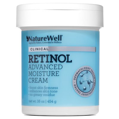 NatureWell Clinical Retinol Advanced Moisture Cream, 454 g