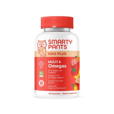 SmartyPants Kids Multivitamin and Omega Gummy 100 ct