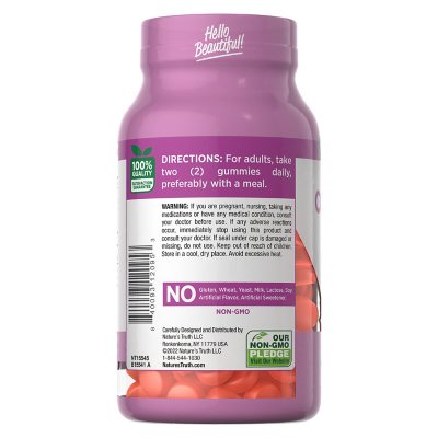 Nature's Truth Collagen Type 1 + 3 120 gomitas