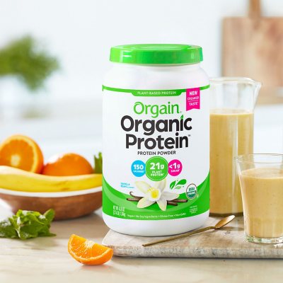 Organic 21g Protein Powder, Sabor Vainilla, 1.24Kgs