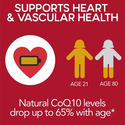 Qunol Mega CoQ10 Ubiquinol 100 mg 120 Softgels