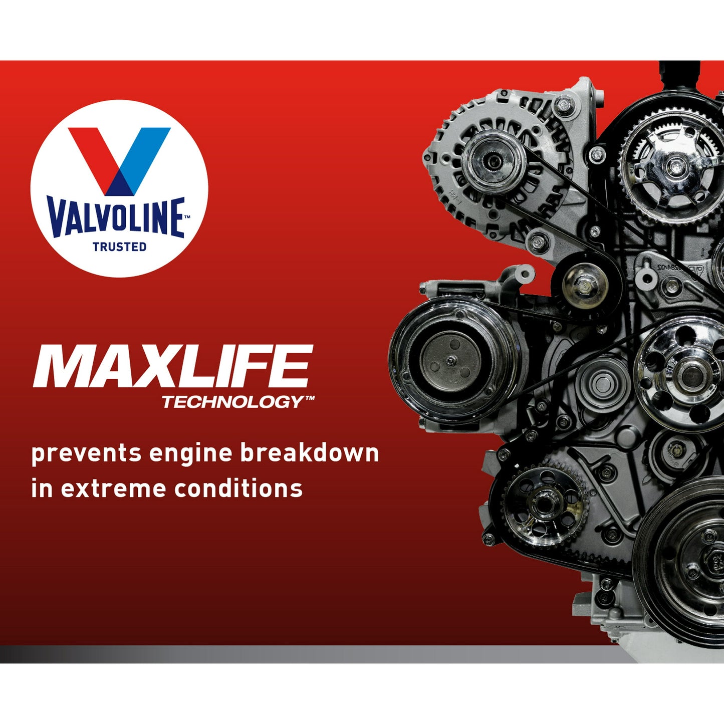 Aceite Valvoline 5w-30 Alto Kilometraje 100% Sintetico