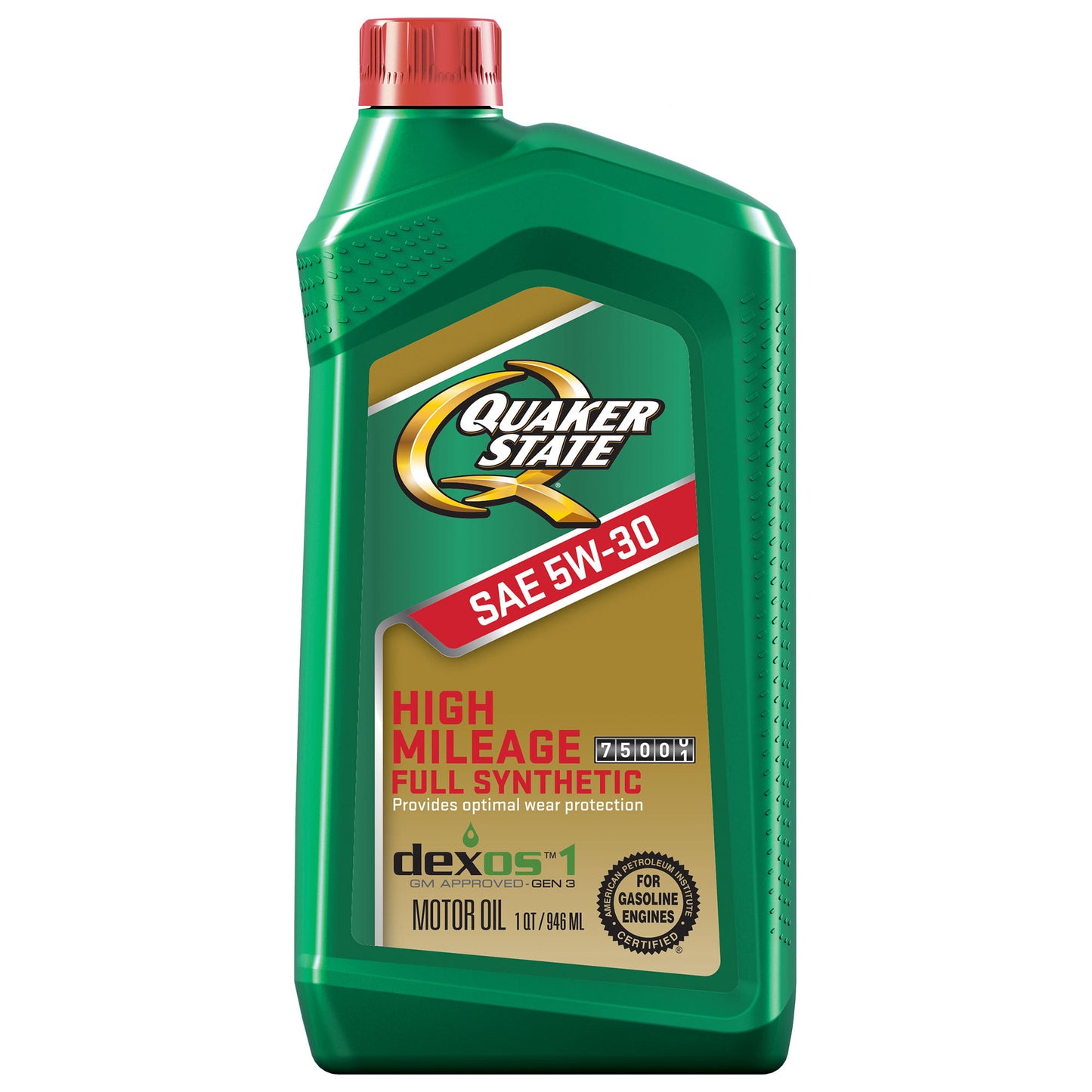 Aceite Quaker State 5W-30 Alto Kilometraje 100% Sintético