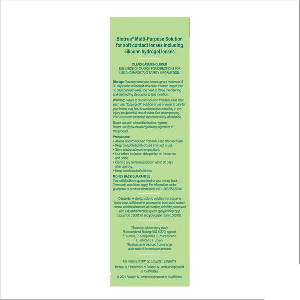 Biotrue Multi-Purpose Solution 473 ml x 2 pack