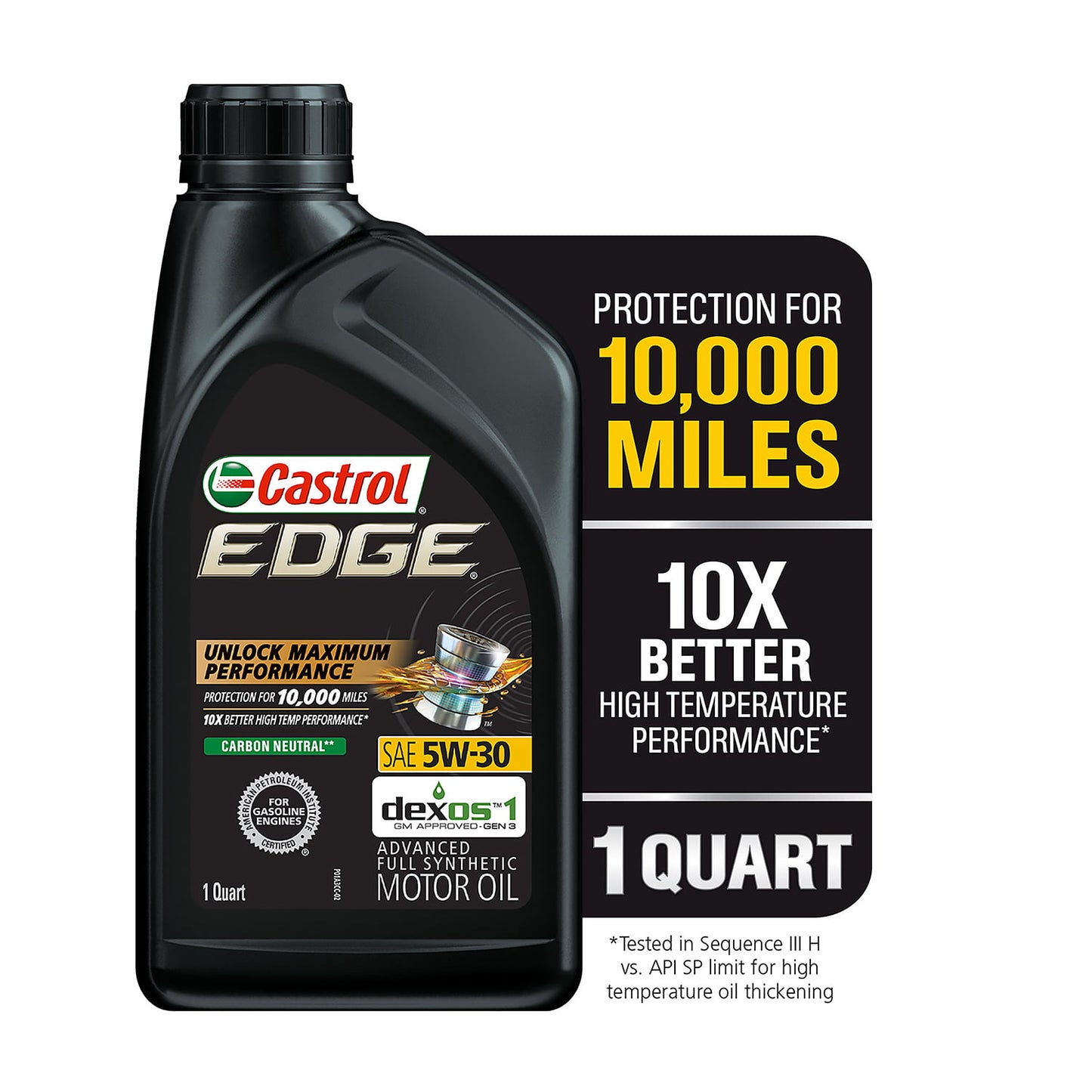 Aceite Castrol Edge 5w-30 100% Sintético