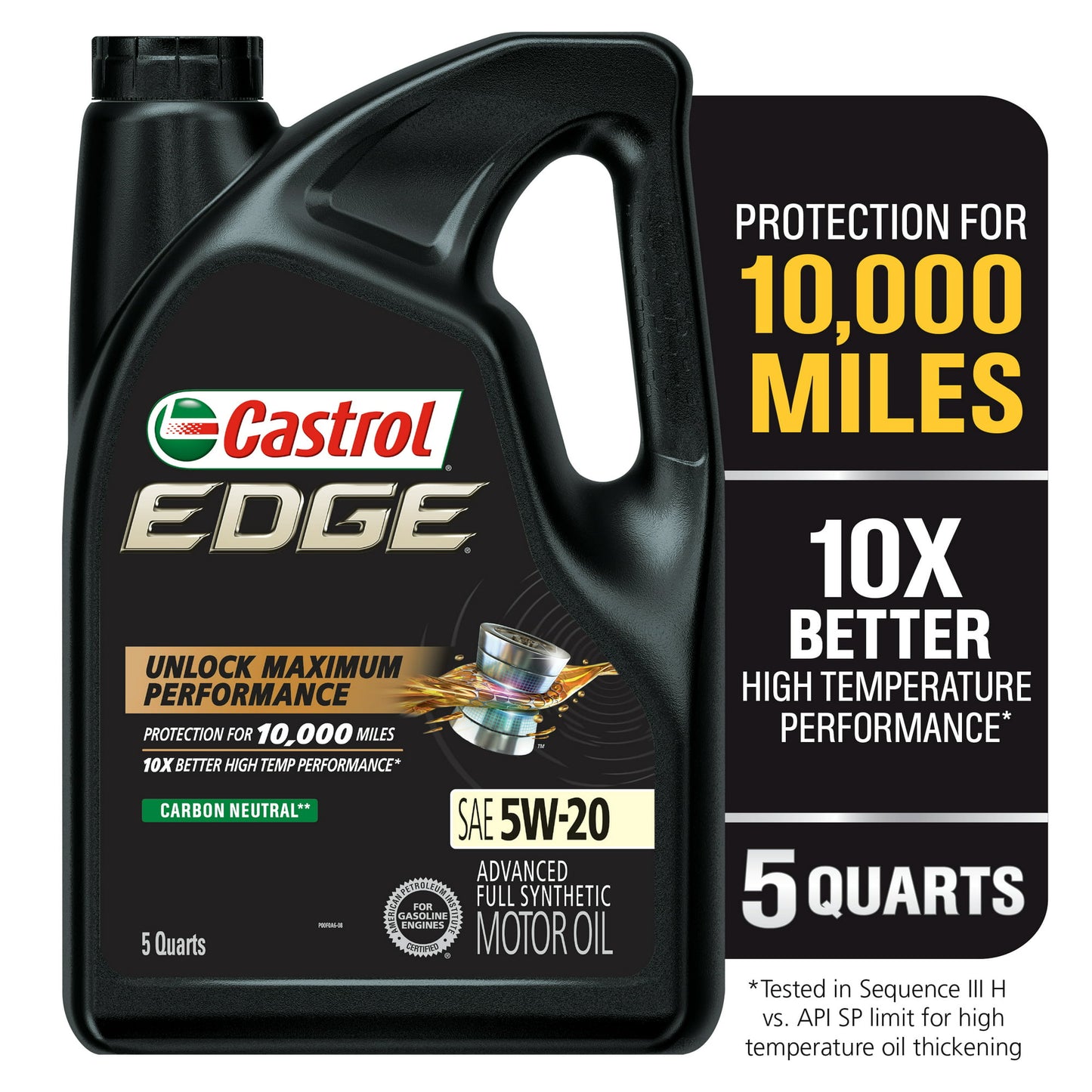 Aceite Castrol Edge 5w-20 100% Sintetico