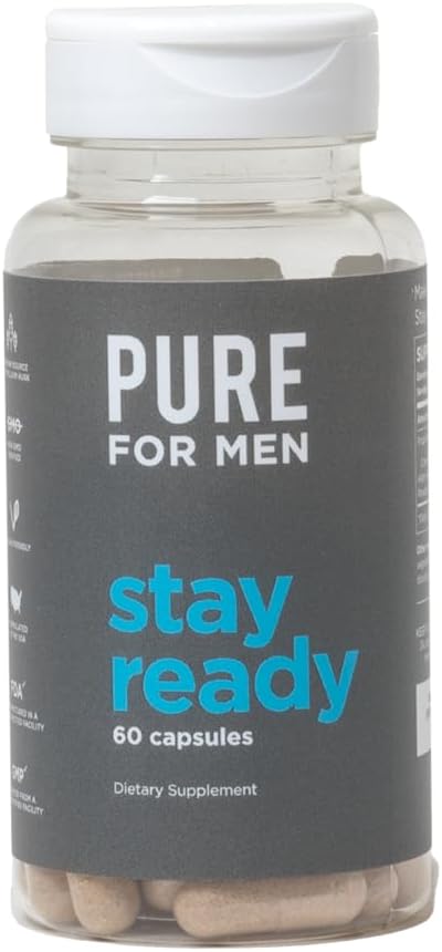 Pure for Men stay ready 60 capsulas