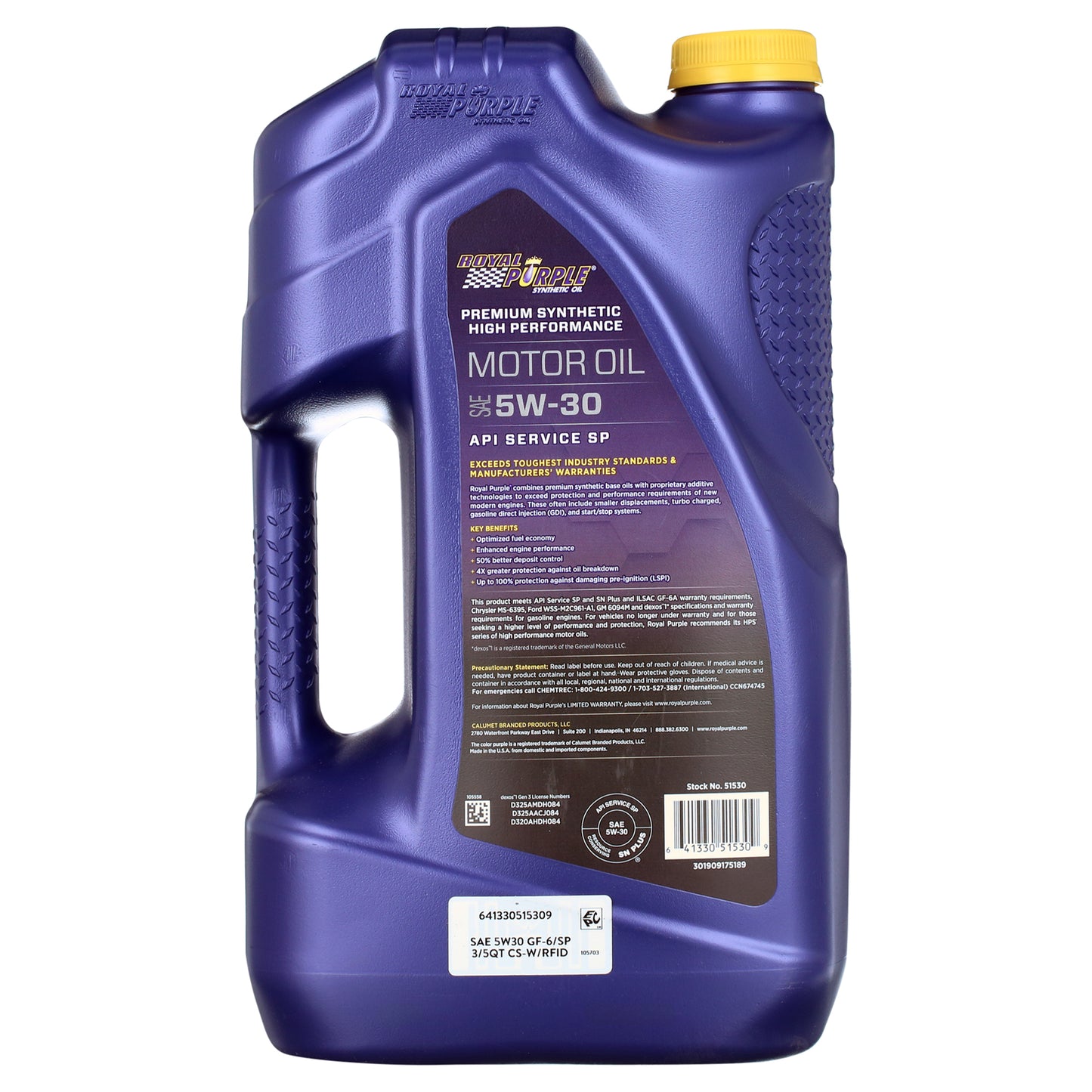 Royal Purple Alto Rendimiento sintético 5W-30