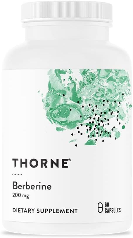 THORNE Berberina  200 mg 60 cápsulas