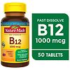 Nature made Vitamin B12 1000 mcg 50 tabletas sabor cereza