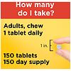 Nature made Chewable Vitamin C 500 mg 150 Tabletas