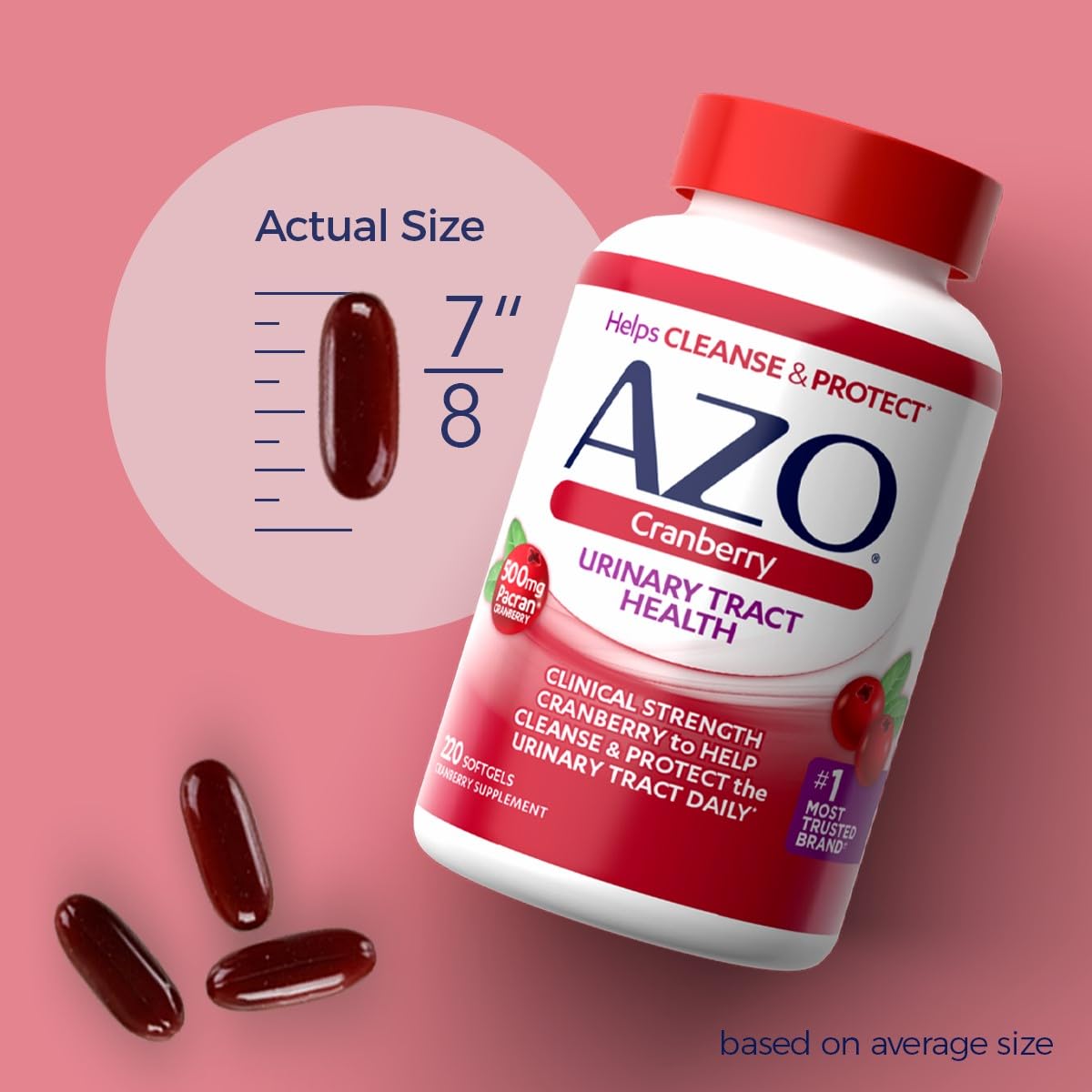 AZO Cranberry 25,000 mg, 100 Capsulas