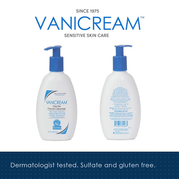 Vanicream limpiador facial 237 ml
