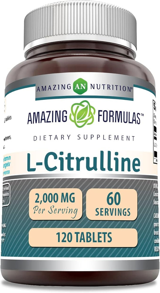 Amazing Nutrition Amazing Formulas L Citrulina 2000 mg 120 tabletas
