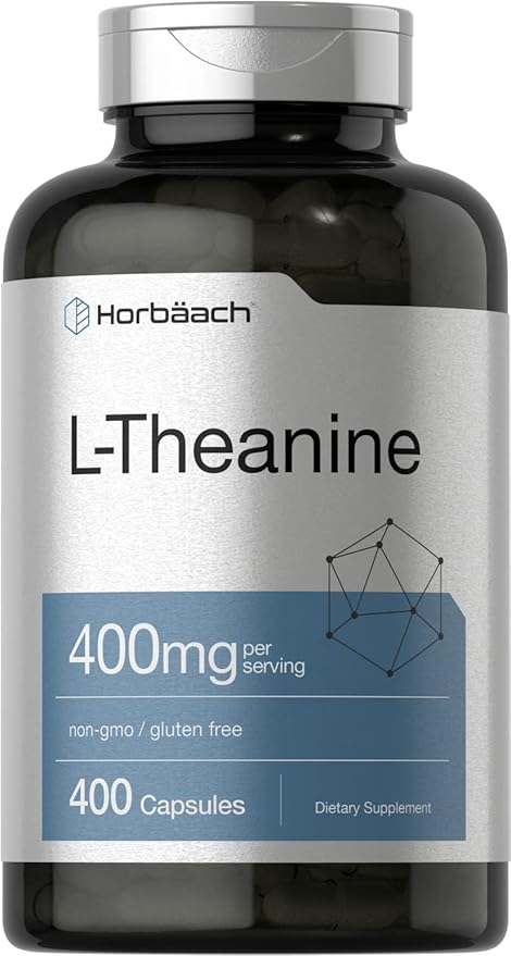 Horbäach L-teanina 400 mg  400 cápsulas