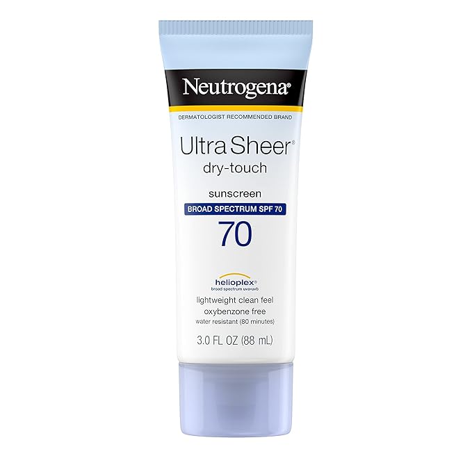 Neutrogena Ultra Sheer Dry-Touch protector solar, FPS 70, 88ml