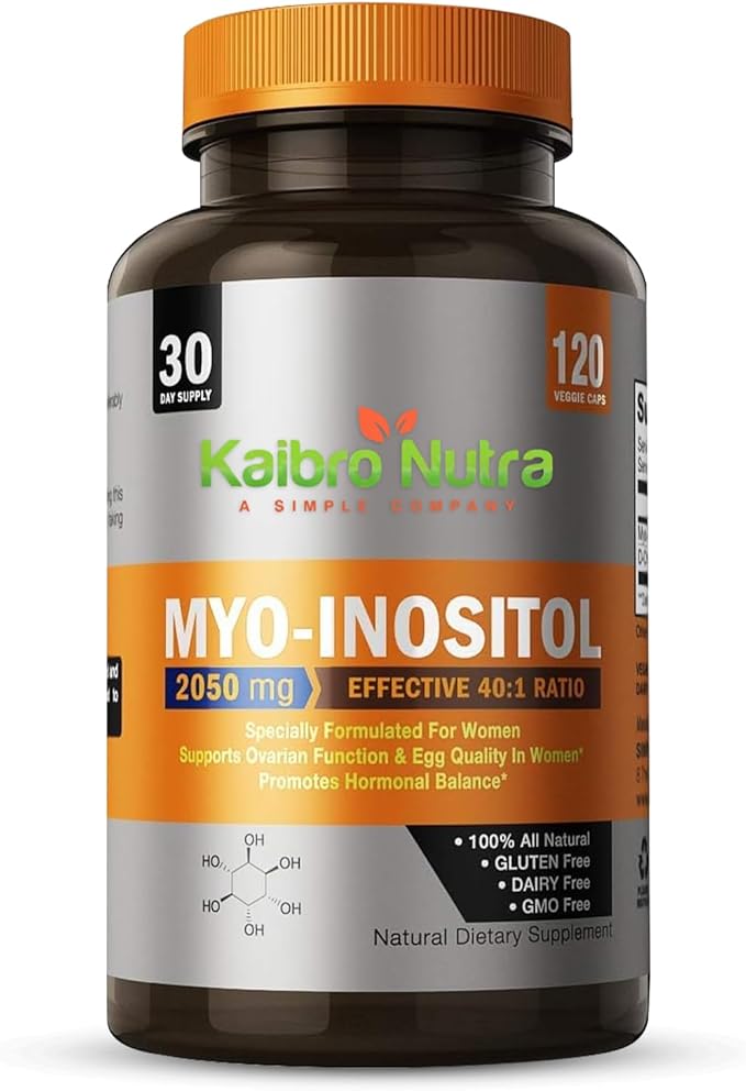 Kaibro Nutra Myo-Inositol 2050mg 120 capsulas