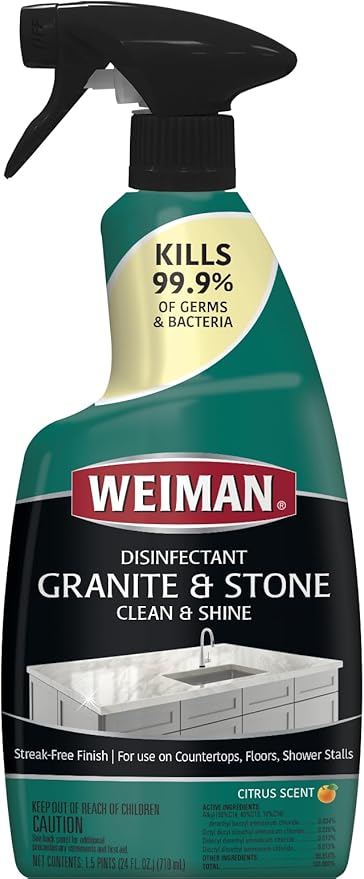 Weiman Granite Cleaner and Polish 24 Fl. Oz
