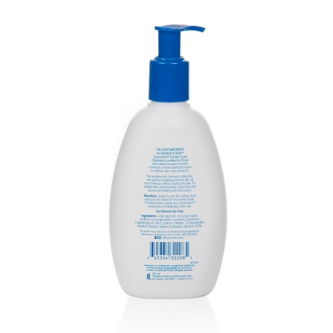 Vanicream limpiador facial 237 ml