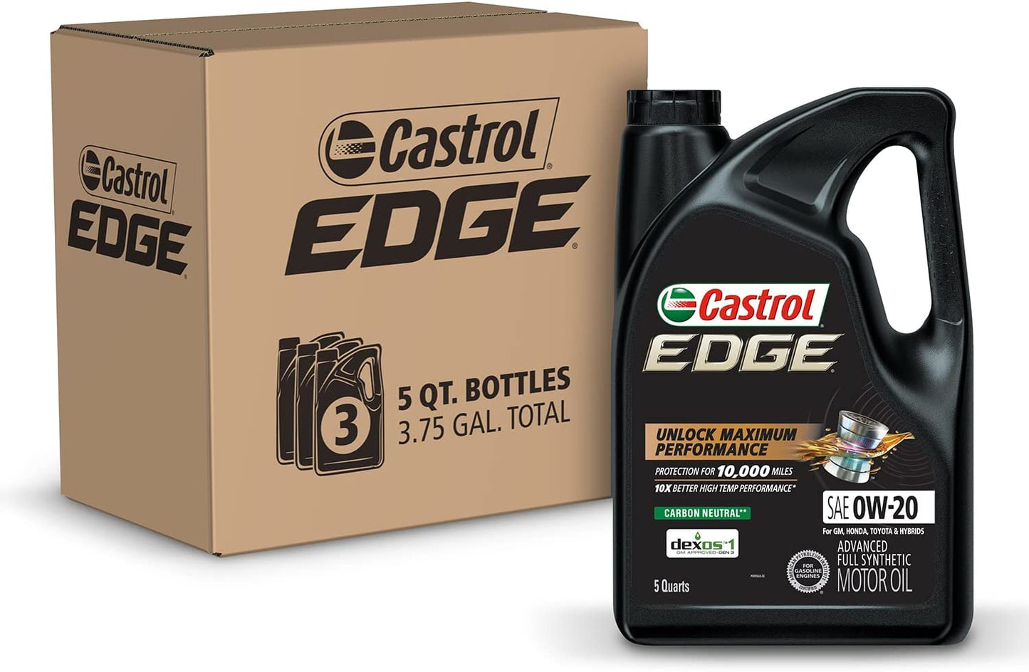 Aceite Castrol Edge 0w-20 100% Sintético